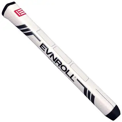 Evnroll Tour Tac Midsize Putter Grip 90g White/Black • $22.98