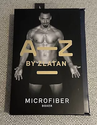 Rare Zlatan Ibrahimovic A-Z Men’s Boxer New And Boxed Manchester United  • £20