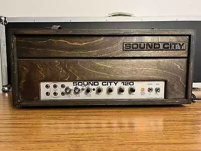 Vintage Sound City 120 Amplifier Head For Guitar Or Bass70's • $925