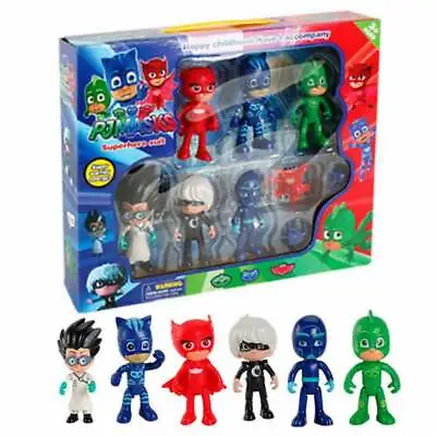 Catboy Gekko Owlette Action Figures Model 7-9 CMKids Toy Gift Set UK • £16.49