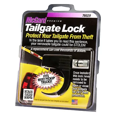 McGard Black Tailgate Lock With Key #76029 • $42.42