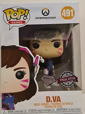 Funko Pop! Overwatch - D.Va #491 Diamond • $40