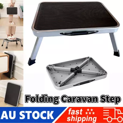 Folding Step/Stool With Carry Handle Caravan Camping • $35.08