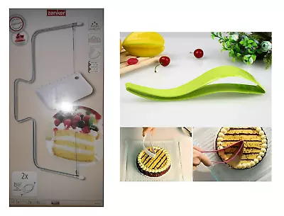 £3.25 • Buy Cake Slicer Distributor Line Adjustable Cutter Leveler Kitchen Baking Tools 