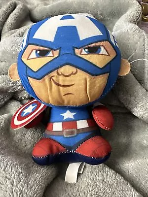 Marvel Avengers CAPTAIN AMERICA Action Figure 6in. Plush Toy Collection • $8