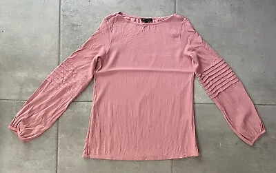Massimo Dutti Pink Long Sleeve Blouse Size XS  • $8