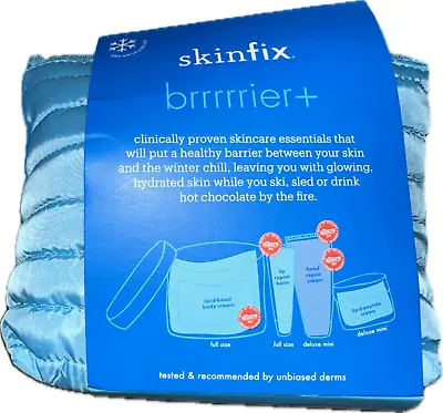 Skinfix  Barrier+ CLEAN Beauty Brrrrrier+ Set BODY LIP FACE HAND Replenish + BAG • $39