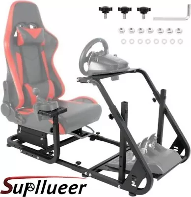 Supllueer Racing Wheel Stand Fit Logitech G923 G29 G920 Simulator Cockpit Stand • $129.99