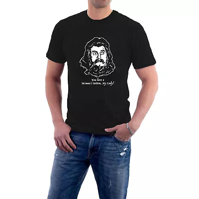 Blackadder T-shirt Sea Captain Rum Woman's Legs Mouth My Lord Bottom My Lady  • £14