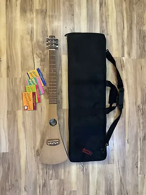 Martin Backpacker Steel 6-String Acoustic Travel Guitar - Natural With Case • $102.50