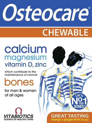 £7.18 • Buy Vitabiotics Osteocare Chewable - 30 Tablets