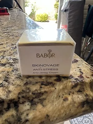 Babor Skinovage Anti-Stress Anti Jetlag Cream 1/2 Oz. 15 Ml Brand New • $25