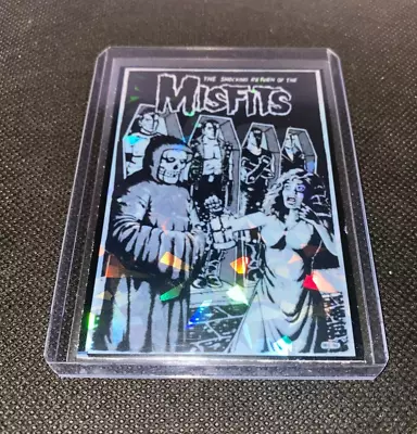 Misfits Custom Concert Poster REFRACTOR Card In Top Loader • $9.99