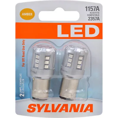 SYLVANIA - 1157 LED Amber Mini Bulb - Bright LED Bulb (Contains 2 Bulbs) • $14.75