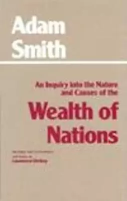 The Wealth Of Nations By Adam Smith Hardcover Book • $77.26