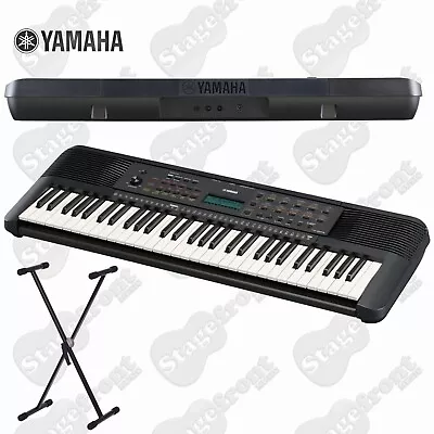 YAMAHA PSRE273 61 KEY PORTABLE KEYBOARD With STAND  *NEW • $289