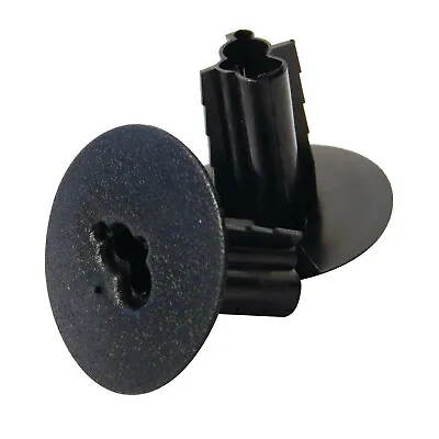 20 X Black Twin Shotgun Cable Double Hole Tidy Grommet Feed Through Wall Cover • £7.99