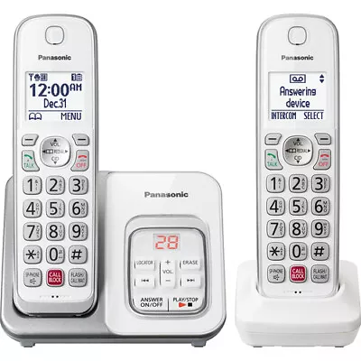 Panasonic KX-TGD832W Cordless Landline Phone System • $59.99