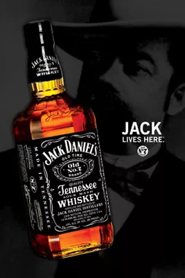 Jack Daniel's - Jack Lives Here Poster • $11.95