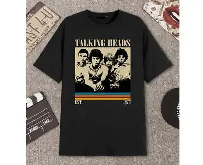 Talking Heads 1975 Short Sleeve Black T-Shirt P22173 • $18.99