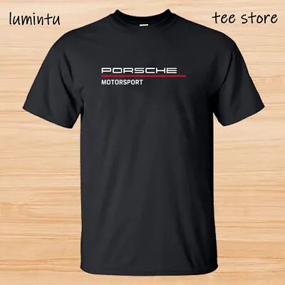 Porsche Motorsport Logo Men's T-Shirt Size S To 5XL • $28