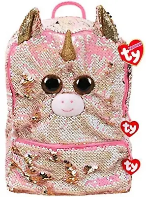 $47 • Buy Ty Fashion Collection Fantasia The Unicorn Sequins Kids Backpack Bag