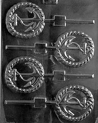 $7.25 • Buy N028 - Anchor Lolly Chocolate Mold
