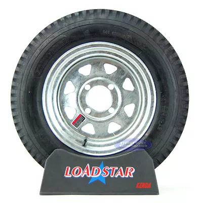 Kenda Loadstar Trailer Tire 5.30 X 12 On Galvanized Wheel 4 Lug Load Range C • $120.20