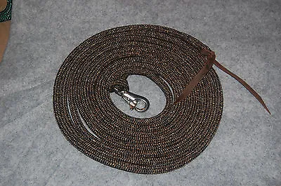 22' Longe Line Lead Rope With Loop & Bull Snap For Parelli Training Method • $37.75