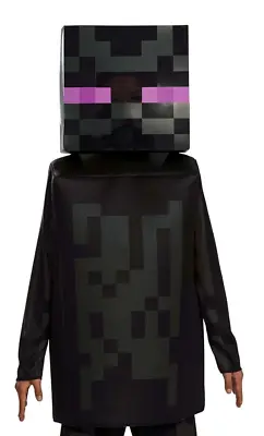 Kid's Minecraft Video Game Child Enderman Deluxe Costume SIZE S (with Defect) • $59.99