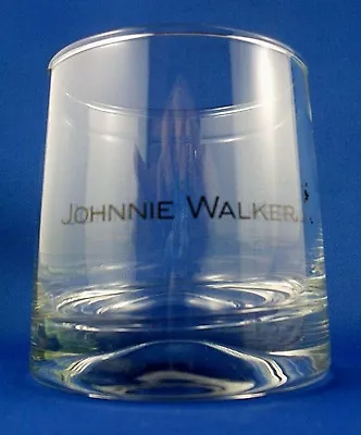 JOHNNIE WALKER BLACK LABEL Crystal Glass VG Man Cave Collectable - In Australia • $59.95