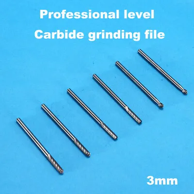 Carbide Rotary File Professional Grade 3mm Metal Grinding Burr Bit • $32.89