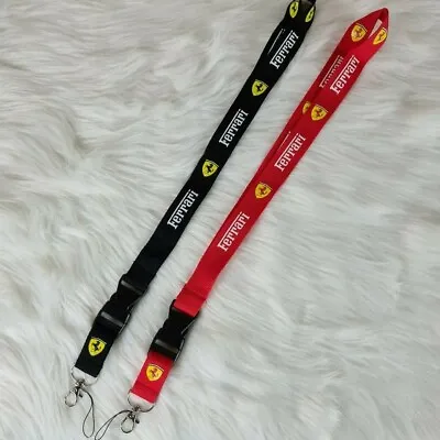 🔥NEW🔥 Ferrari Car Lanyard Keychain ID Holder Neck Strap Lanyards USA Seller • $3.99