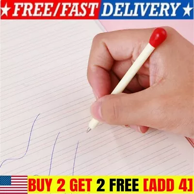 1x Ballpoint Pen Stationery Writing Students Match Pens Blue Stick Ink • $5.99