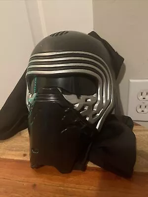 Disney Store Star Wars Kylo Ren Electronic Voice Changer Mask Helmet Hood • $17.99