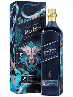 Johnnie Walker Blue Label Zodiac Collection Year Of The Dragon Blended Scotch Wh • $384.99