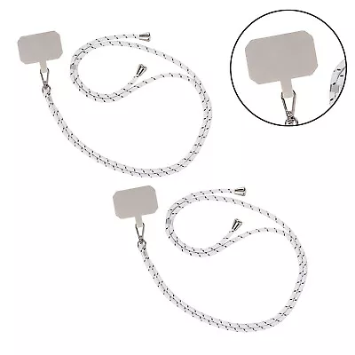 2Pack Universal Phone Lanyard Case Cover Holder Sling Strap Neck Cord For IPhone • $7.69