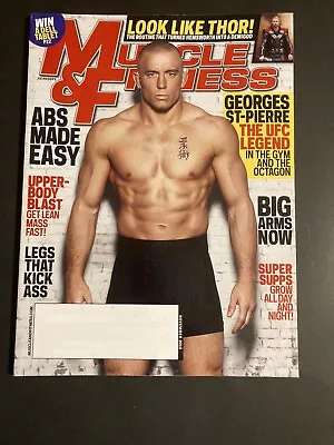 Muscle & Fitness Magazine UFC St. Pierre November 2013 • $10