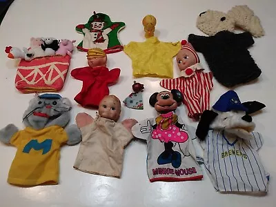 Vintage Hand Puppet Lot  • $7.99