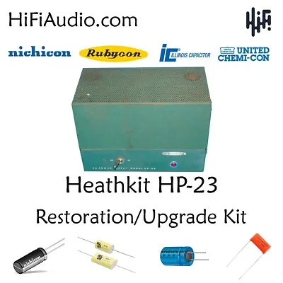$95 • Buy Heathkit HP-23 Restoration Kit Service Recap Capacitor Fix Rebuild