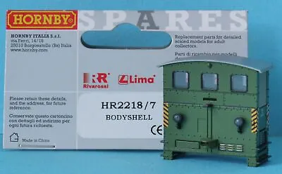 HR2218/7 Hornby Rivarossi Body Shell For Green Breuer Shunting Railcar NSB IS31e • £14.99