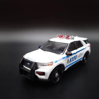 2020 Ford Explorer Police Interceptor Utility Nypd 1:64 Scale Diecast Model Car • $9.99