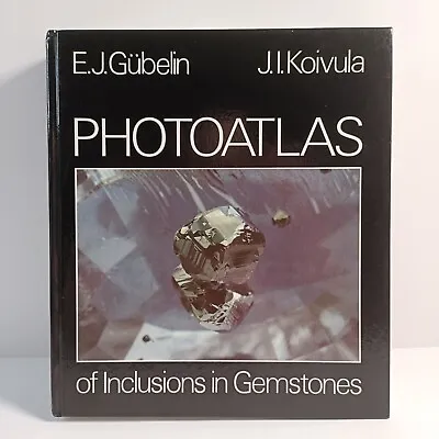 £250 • Buy PHOTOATLAS Of Inclusions In Gemstones (1992 2nd, Rev. Ed.) Hardback Gubelin 