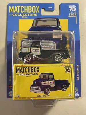 Matchbox 1/64 Diecast Matchbox Collectors Blue 1953 Ford COE • $10.95