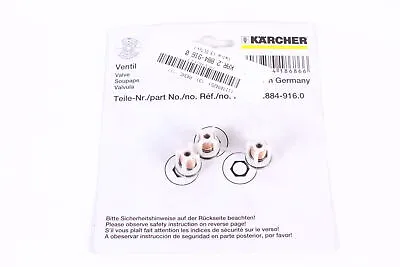 £25.29 • Buy Karcher 2.884-916.0 Set Of 3 Pressure Check Valves With O-Rings