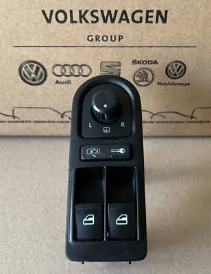 VW T5 Transporter Caravelle Drivers Main Electric Windows Switch Heated Mirrors • £95