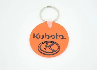 Kubota Tractors Keychain Round Bx1880 Bx23s Bx25 B2650 B3350 Grand Mx Series New • $12.99