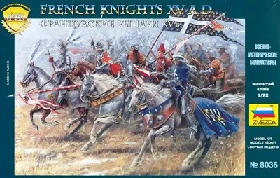 1/72 French Knights Soldiers - Zvezda 8036 • £25.70