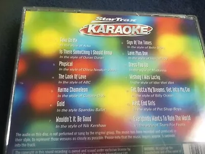 Poptastic 80's: Karaoke CD (1999) Value Guaranteed From EBay’s Biggest Seller! • £2.95