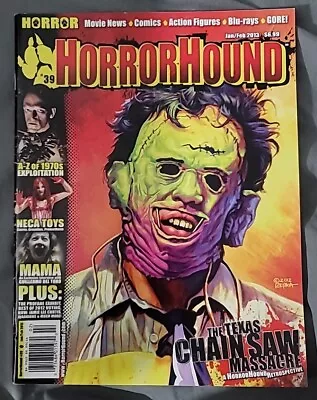 Horror Hound Magazine January/ February 2013 Issue # 39 Used In Very Good Shape • $10